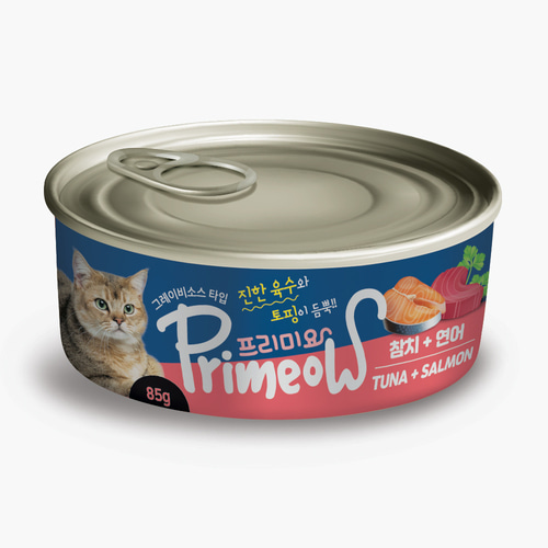 ♠[프리미요] 고양이 습식 캔 콤보 85g x 24개입