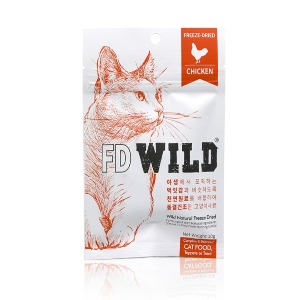 ♠[FD WILD] 에프디 와일드 FD WILD 고양이 동결건조 사료 치킨10g