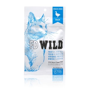 ♠[FD WILD] 에프디 와일드 FD WILD 고양이 동결건조 사료 오리10g