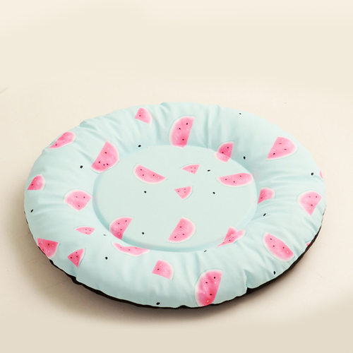 ♠[도그웨그] 수박꿀쿨 쿨 방석 강아지 쿨매트 고양이 여름 침대