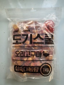 ♠[도기스쿨]대용량간식 오리 고구마 1kg